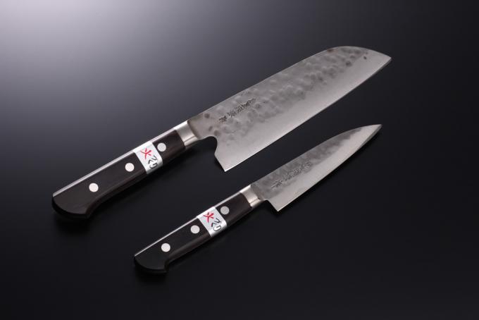 幻の名刀「三徳」セット 三徳包丁180mm+ペティナイフ120mm+キッチン鋏+専用ラッピング