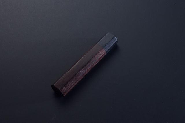 柄 牛刀包丁　幻の名刀　指切りなし八角紫檀