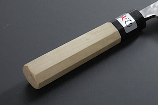 【出刃包丁　なしじ】八角水牛柄