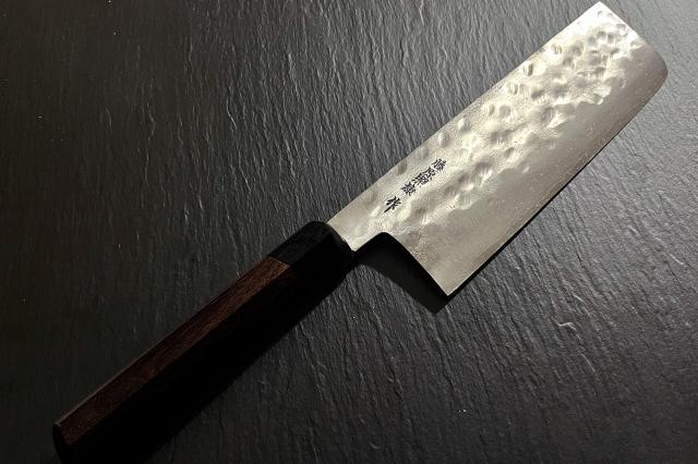 販売会 特別提供品 (12) 菜切包丁幻の名刀八角水牛柄