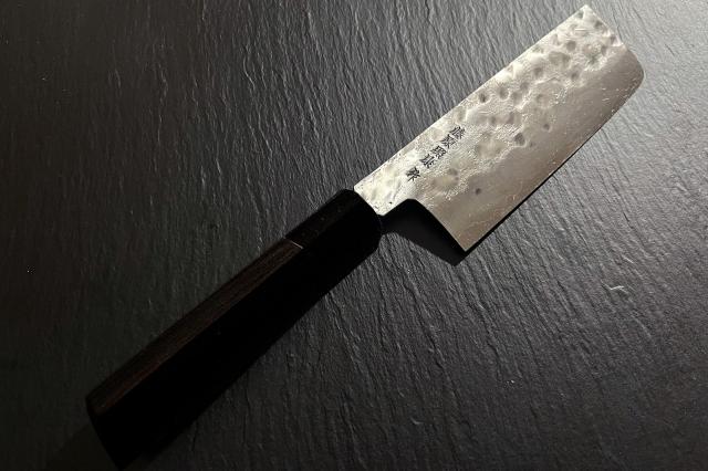 販売会 特別提供品 (11) 菜切包丁幻の名刀黒檀柄