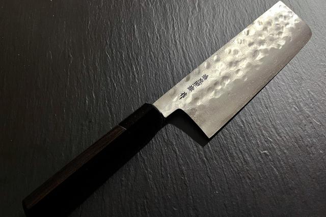 販売会 特別提供品 (12) 菜切包丁幻の名刀 紫檀柄