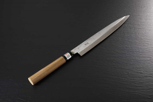 販売会 特別提供品 (8) 柳刃包丁なしじ紫檀柄