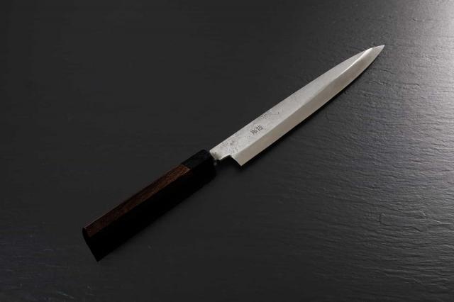 販売会 特別提供品 (8) 柳刃包丁なしじ紫檀柄