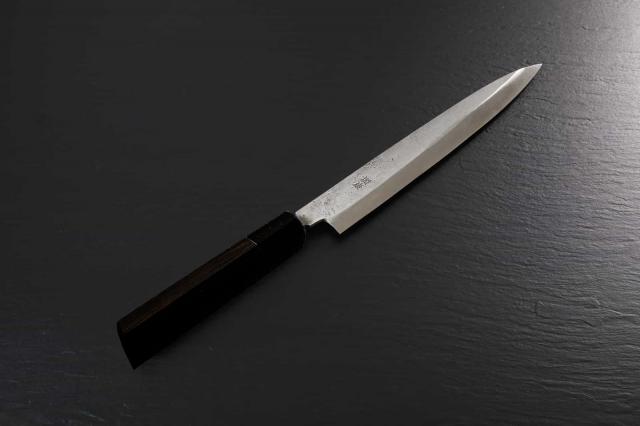 販売会 特別提供品 (8) 柳刃包丁なしじ黒檀柄