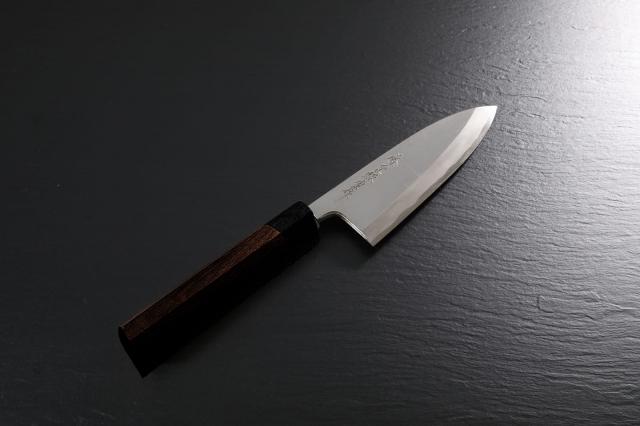 販売会 特別提供品 (21) 柳刃包丁カスミ(鏡面)黒檀柄