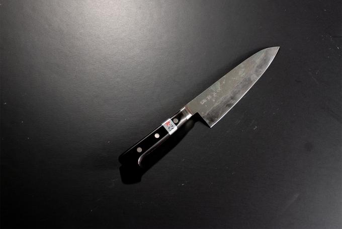 特別提供品 (55) 牛刀包丁180mm黒打ち